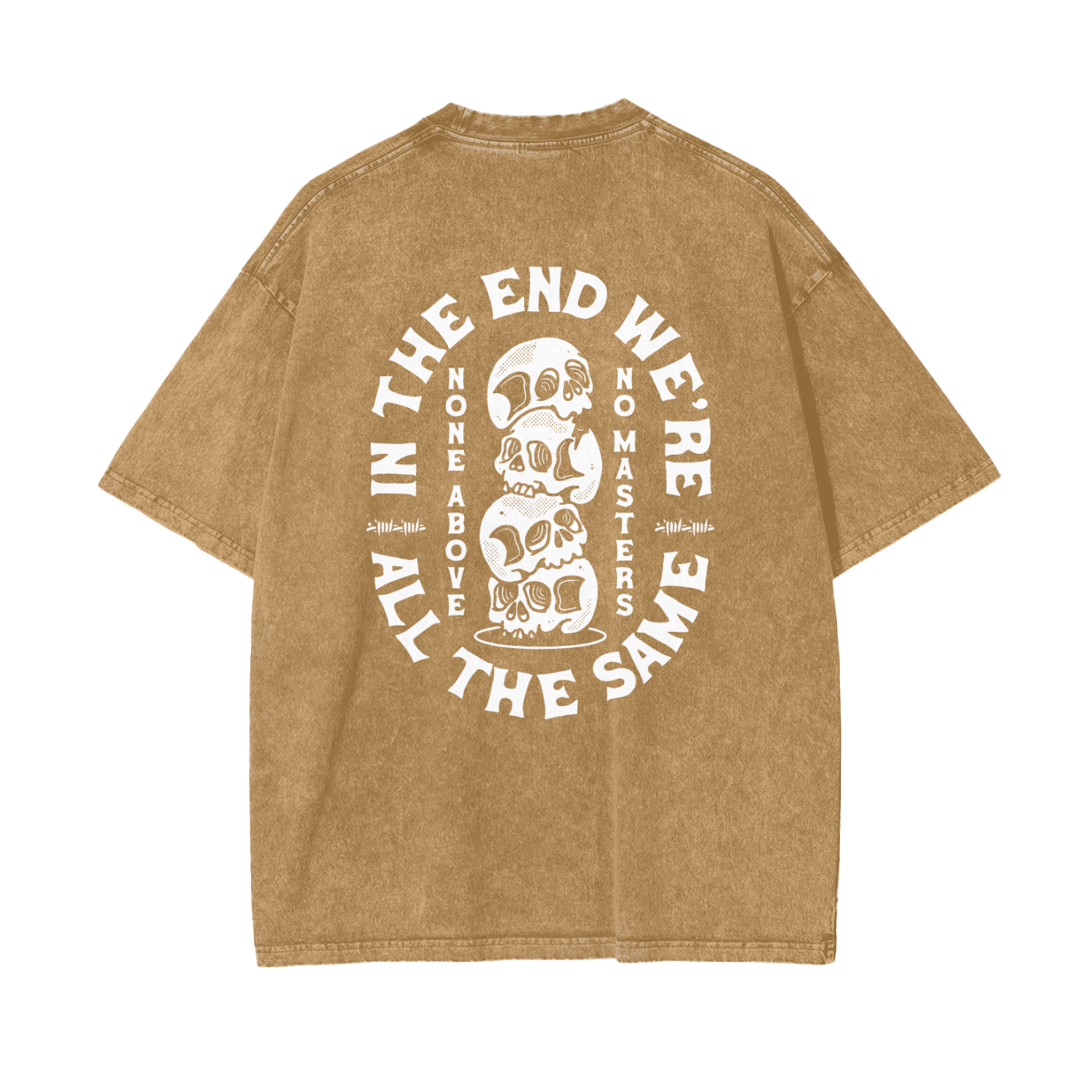 (InTheEnd) Oversize Snow Washed Tee