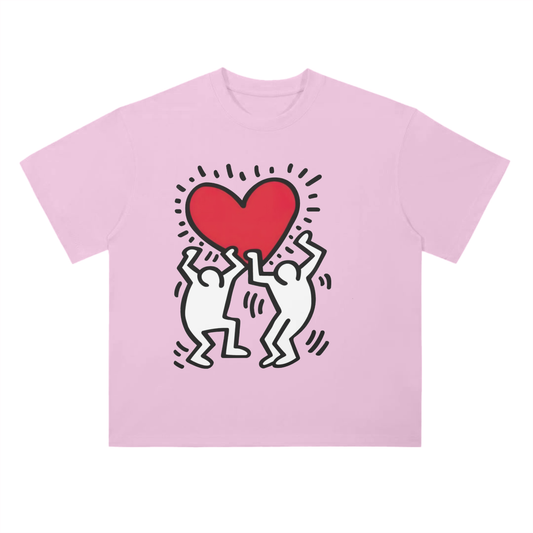 (Share the Love) Drop Shoulder Tee