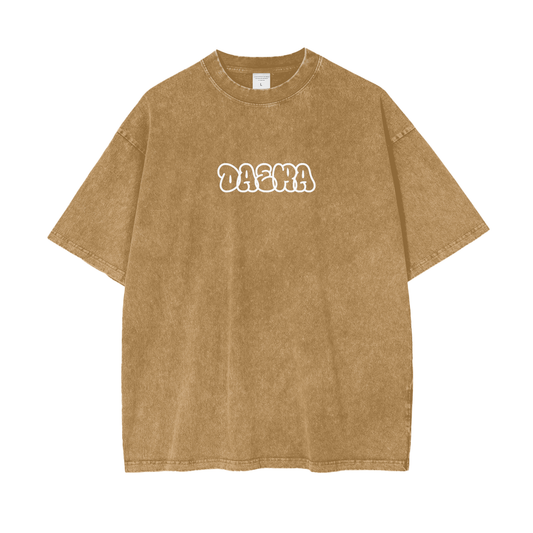 (InTheEnd) Oversize Snow Washed Tee