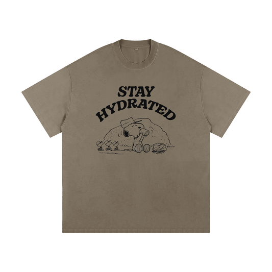 (StayHydrated) Heavyweight Loose Fit Tee