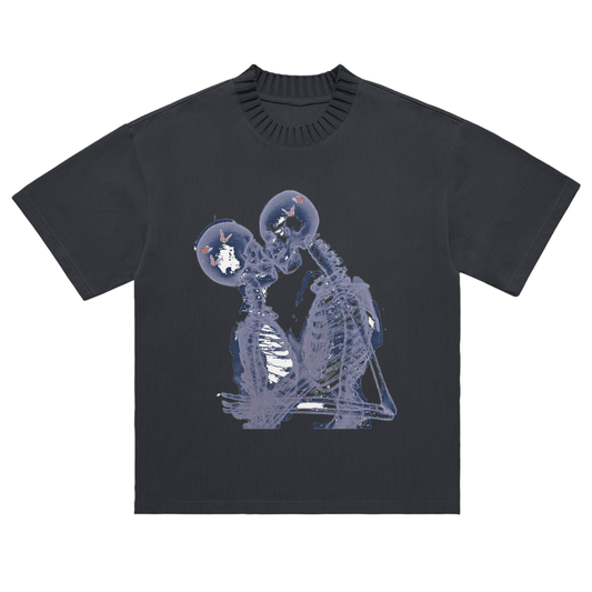 (LostSouls) Heavyweight Knitted Round Neck Tee