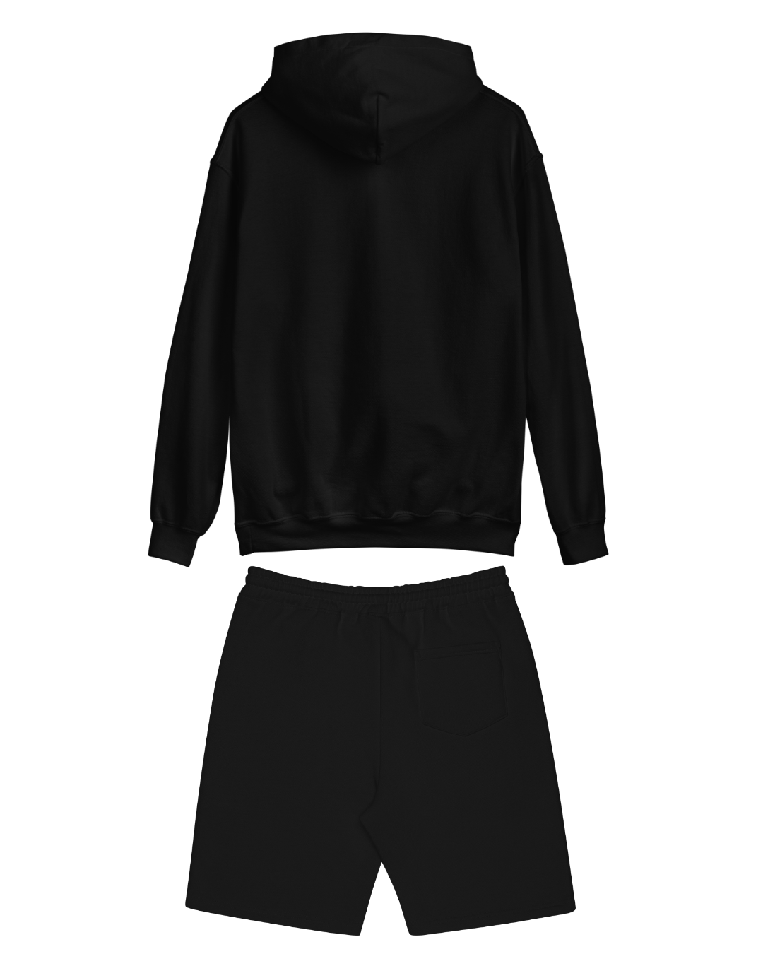 (Angle) Black Hoodie & Shorts Bundle