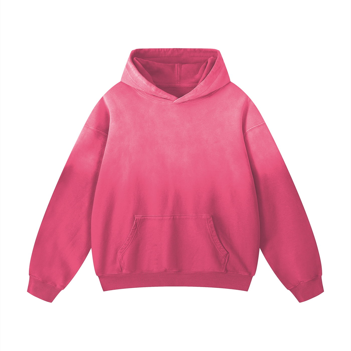 (PINK) Sunfade Oversized Hoodie