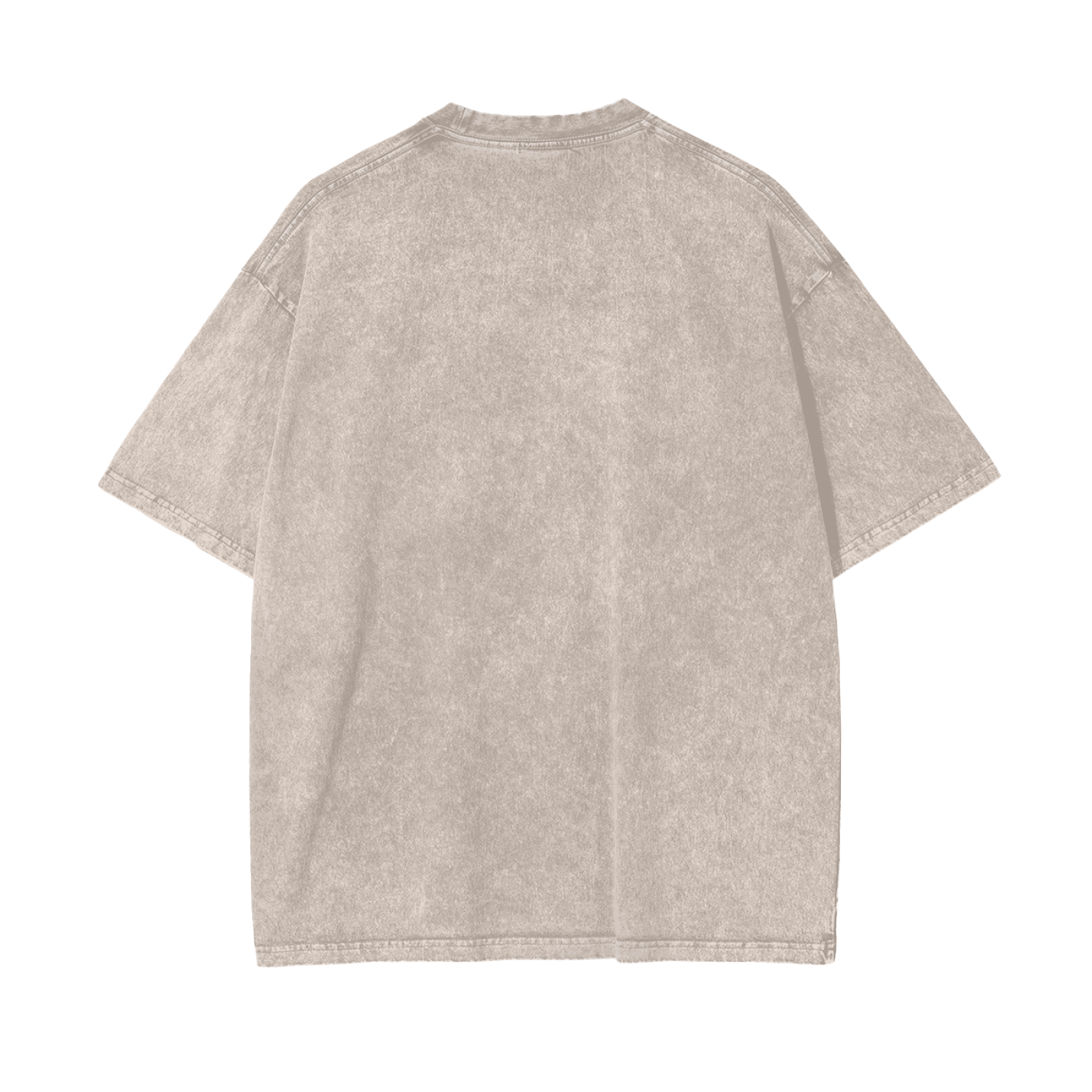 (M.I.C) Oversize Snow Washed Tee