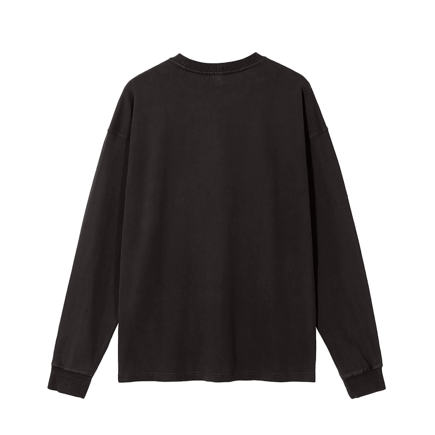 Enzyme Washed Long Sleeve Tee