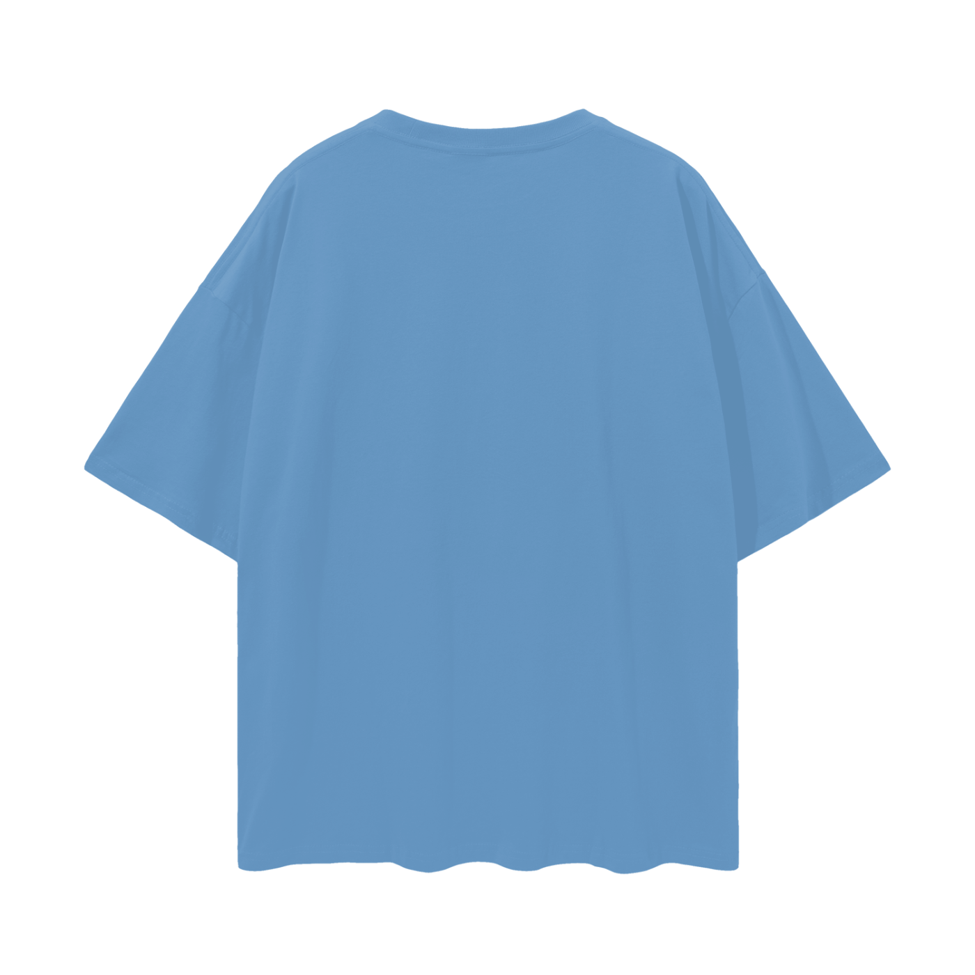 (H.S) Oversize Deep Drop Shoulder Tee