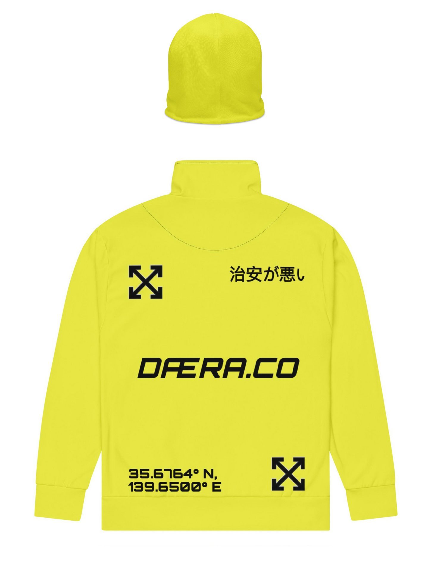 (DÆRA.CO) Neon Jacket & Beanie Bundle