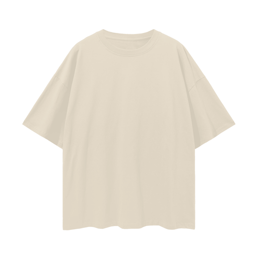 Oversize Deep Drop Shoulder Tee
